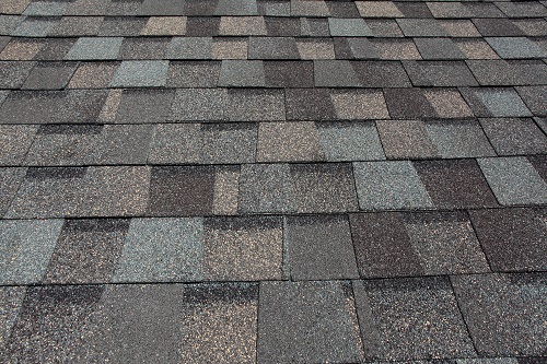 canton roofing companies: A newly installed composition asphalt shingle roof