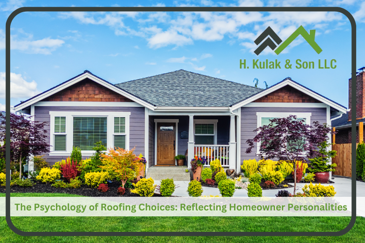 Farmington homes showcasing personality through diverse roofing styles by H. Kulak & Son