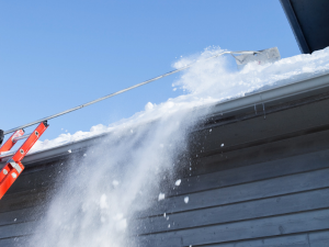 H. Kulak & Son providing expert Farmington Roofing Services in the winter