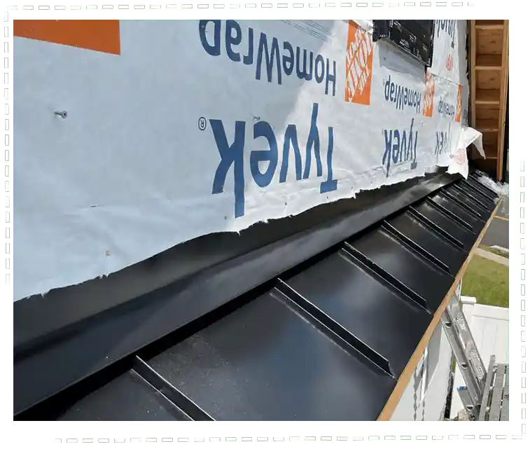 H. Kulak & Son LLC white commercial rooftop